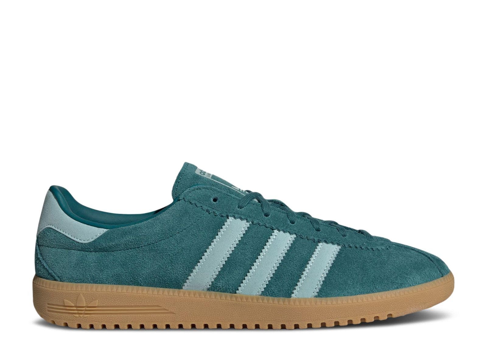 adidas Originals Bermuda Men's Sneakers, Mystery Green/Tactile Green/Gum, 8 UK