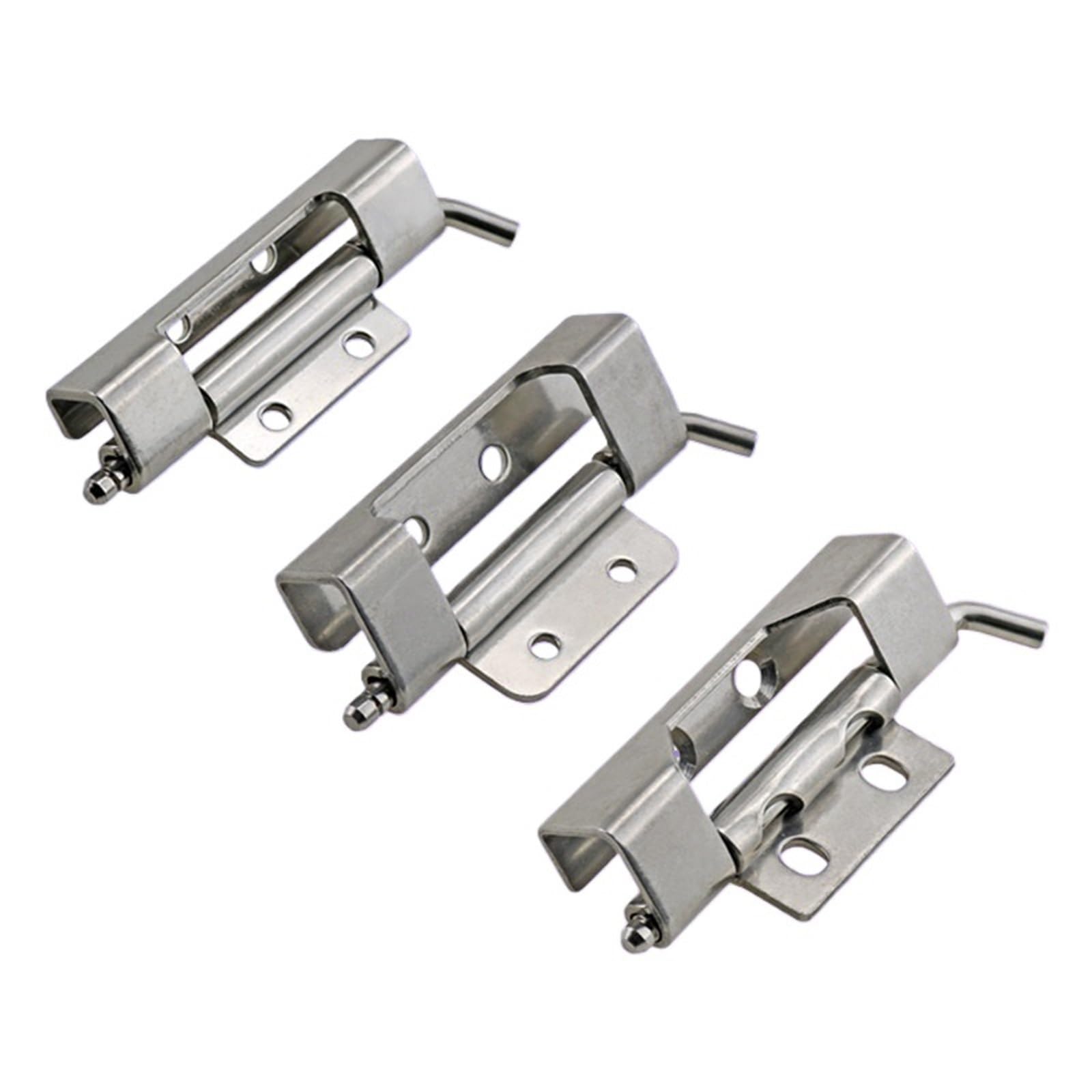 FQJYXWEWL Removable Welded Stainless Steel Hinges for Industrial Equipment Cabinets Enclosures 1Pcs(XG02-056-3S)