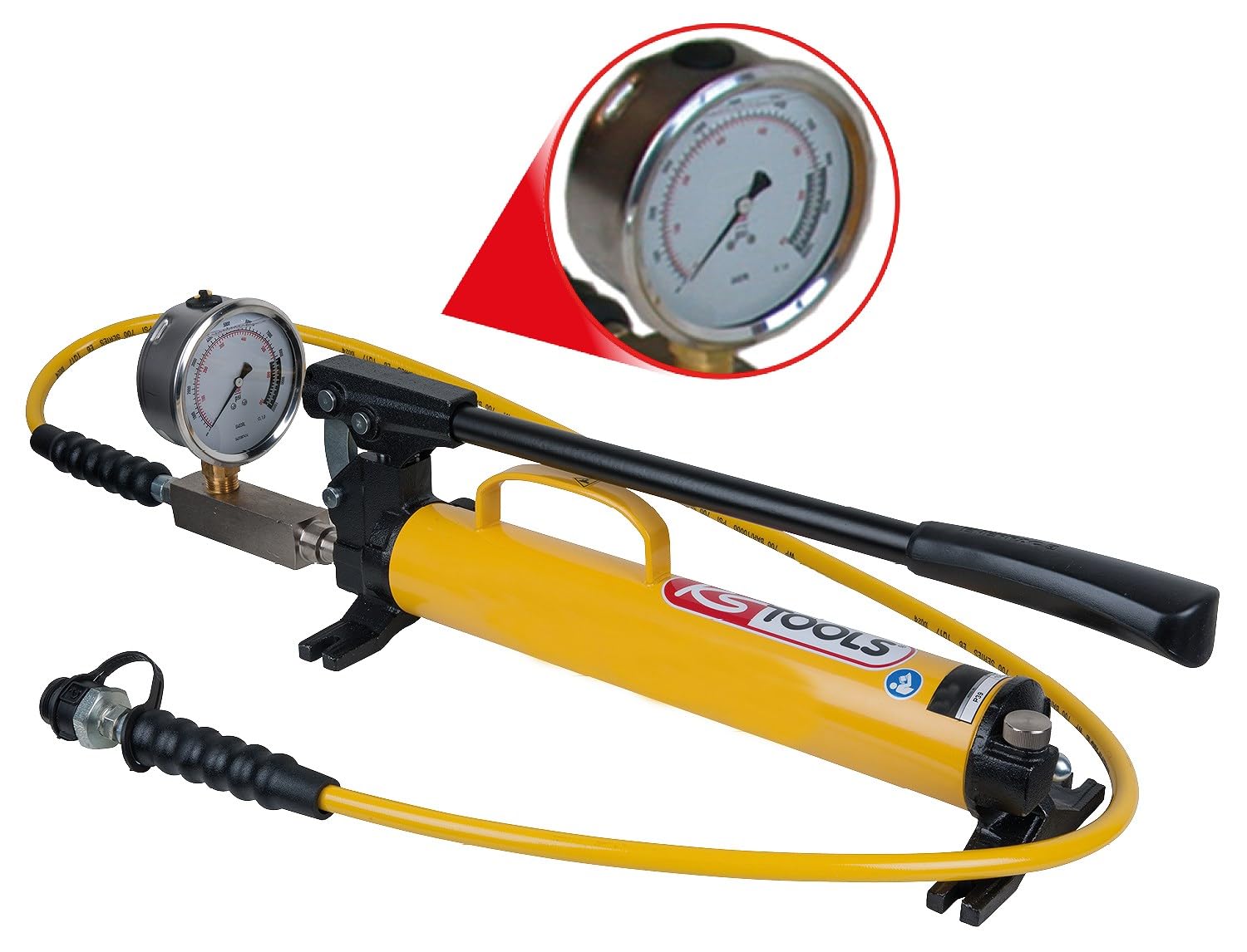 KS Tools 640.0010 Hydraulik-Handpumpe, 585mm