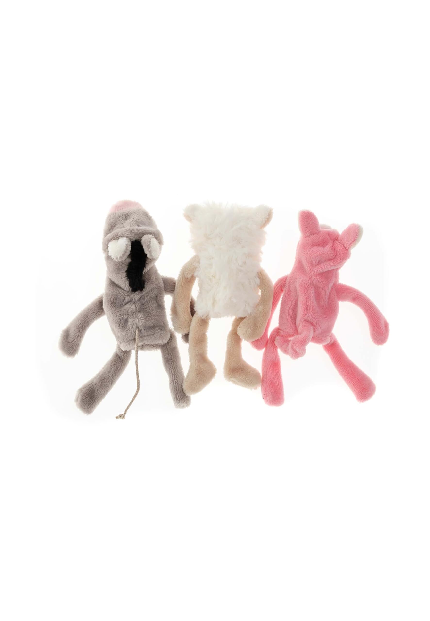 SIGIKID 41565 Fingerp-set Farm Soft PlayQ Mädchen und Jungen Babyspielzeug empfohlen ab 6 Monaten mehrfarbig, 14 cm