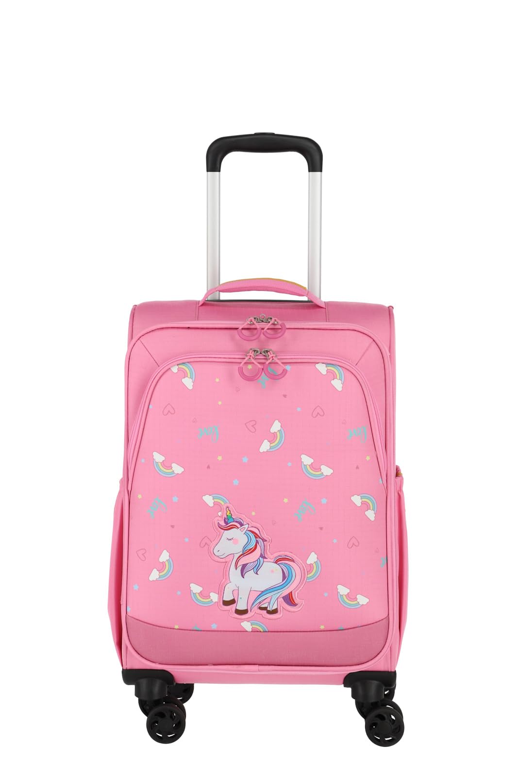 travelite Maleta Infantil con 4 Ruedas para pequeños exploradores del Mundo, Equipaje de Mano, Carrito Infantil MINIMOVER de poliéster Reciclado, 55 cm, 2,0 kg