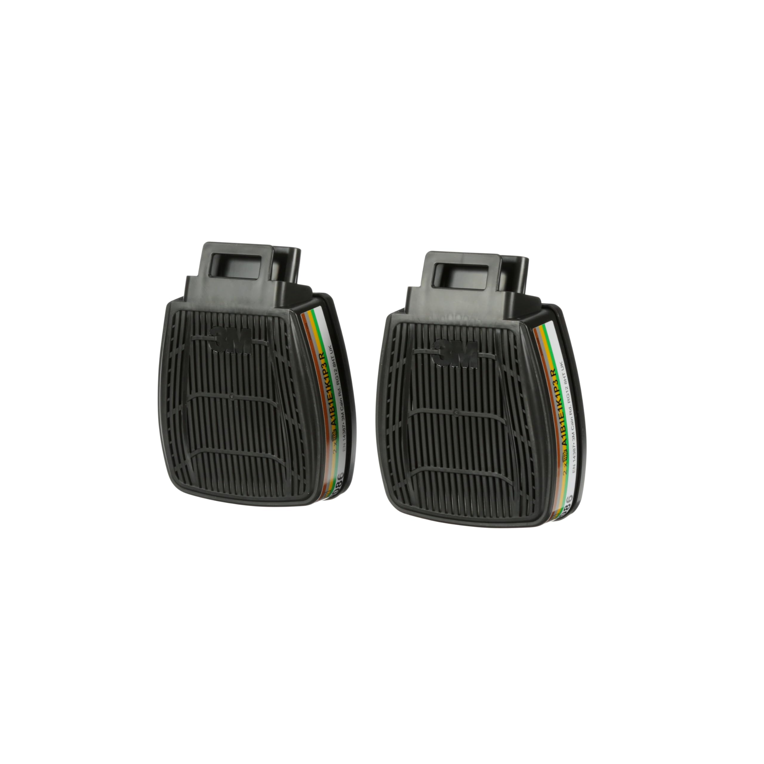 Secure Click 3M Filtro para gases, vapores y partículas, A1B1E1K1P3 R | con doble flujo, D8094