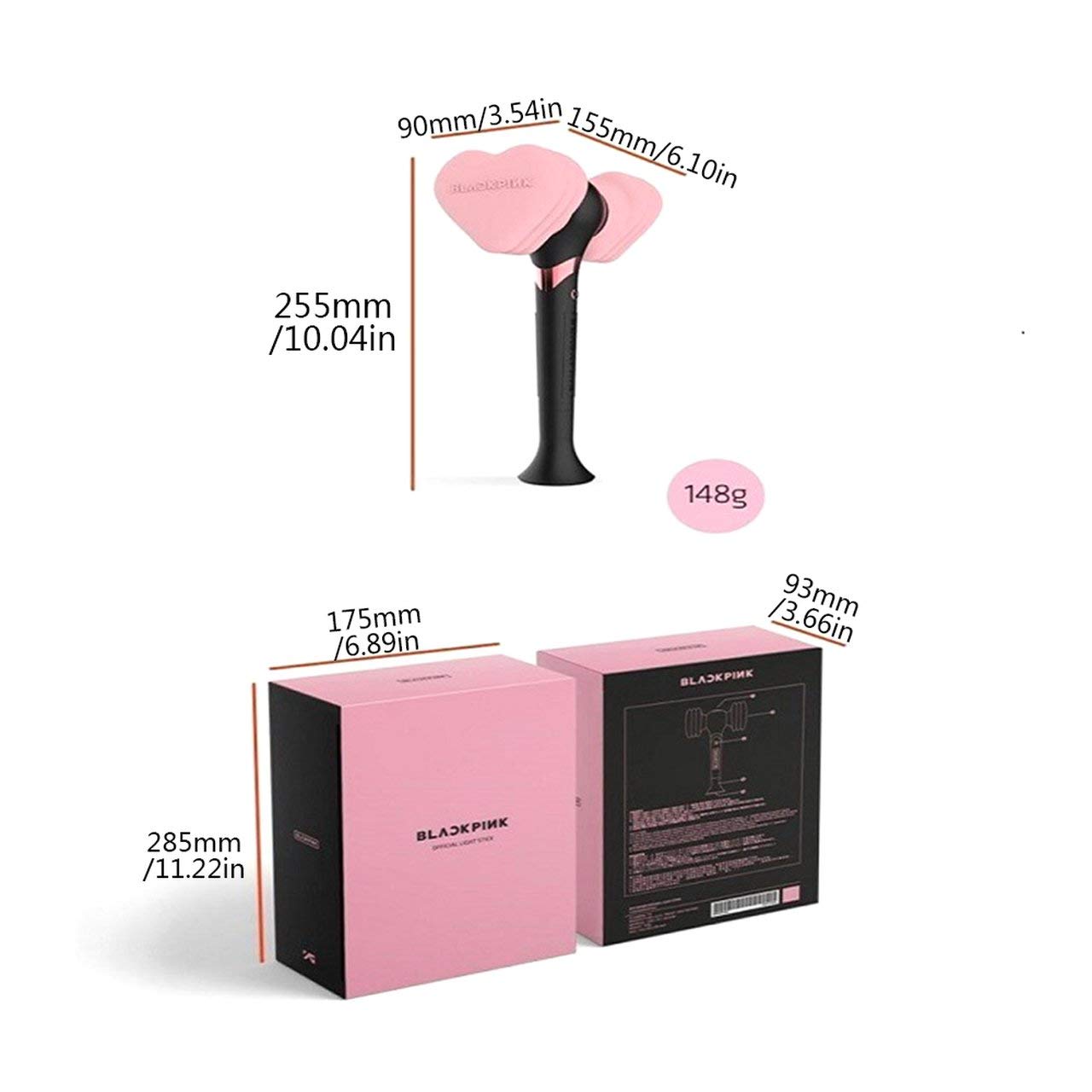 Productos Oficiales de Lightstick Blackpink Idol Products Fan Fan Light Stick Aid Lamp FANLIGHT Fans Product (Pink) ESjasnyfall