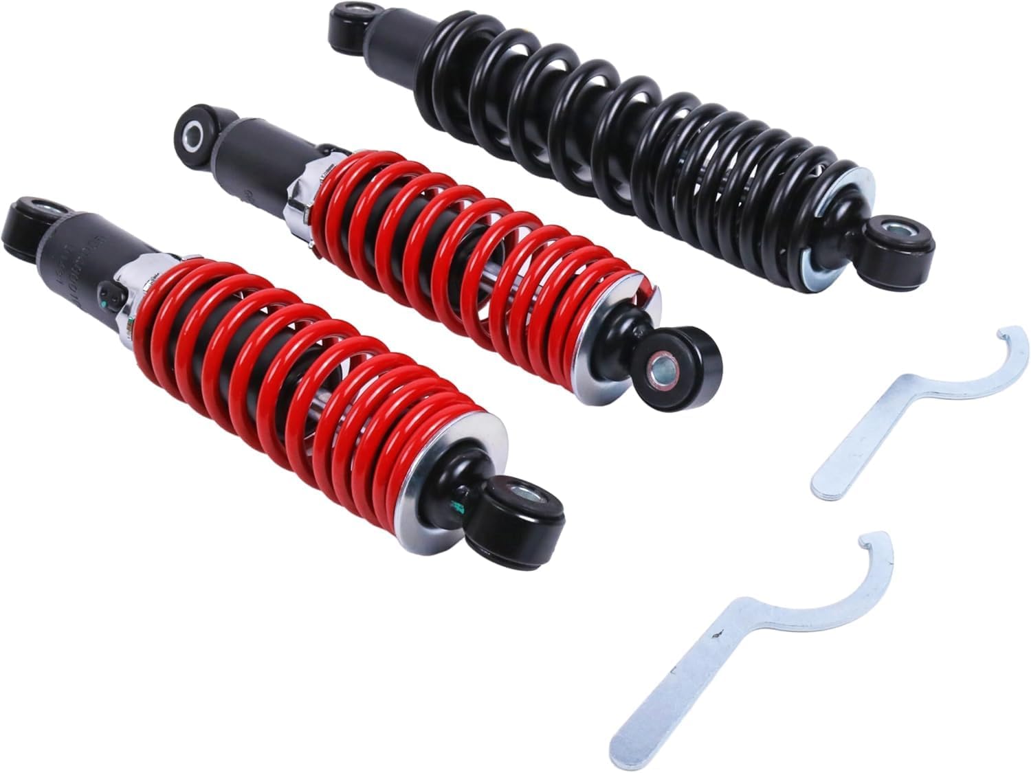 ATV Front & Rear Shocks Absorbers Set 0454214 0453806 0454645 Compatible with Polaris Sportsman 90 2007-2016 Sportsman 110 2016-2023 Outlaw 90 2007-2016 Outlaw 110 2016-2023
