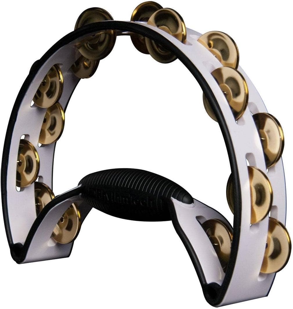 Rhythm Tech Pro - White/Black - Brass Jingles