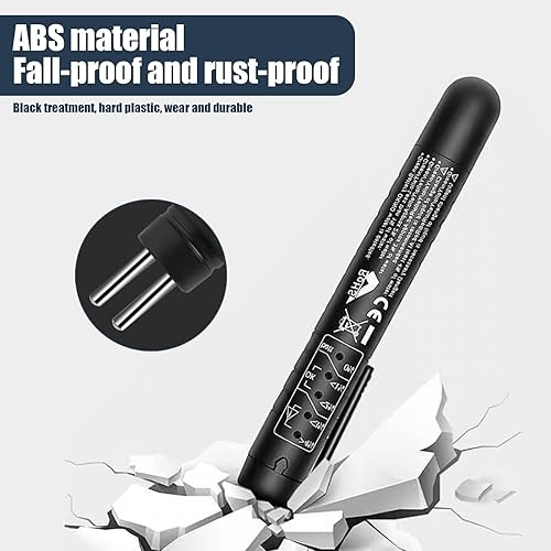 Miniatura 5 de Ajxn 1 bolígrafo de prueba de aceite de freno de automóvil, herramienta de prueba de diagnóstico de análisis de cambio de humedad de aceite