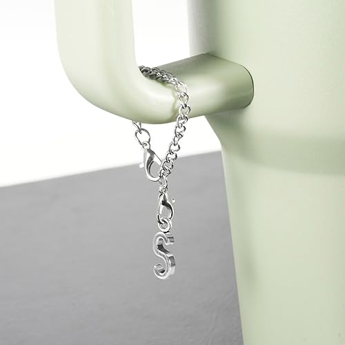 Miniatura 3 de MOTAIN Accesorios para Stanley Cup,Nombre Id Letra Mango Charm para Stanley Tumbler(S)