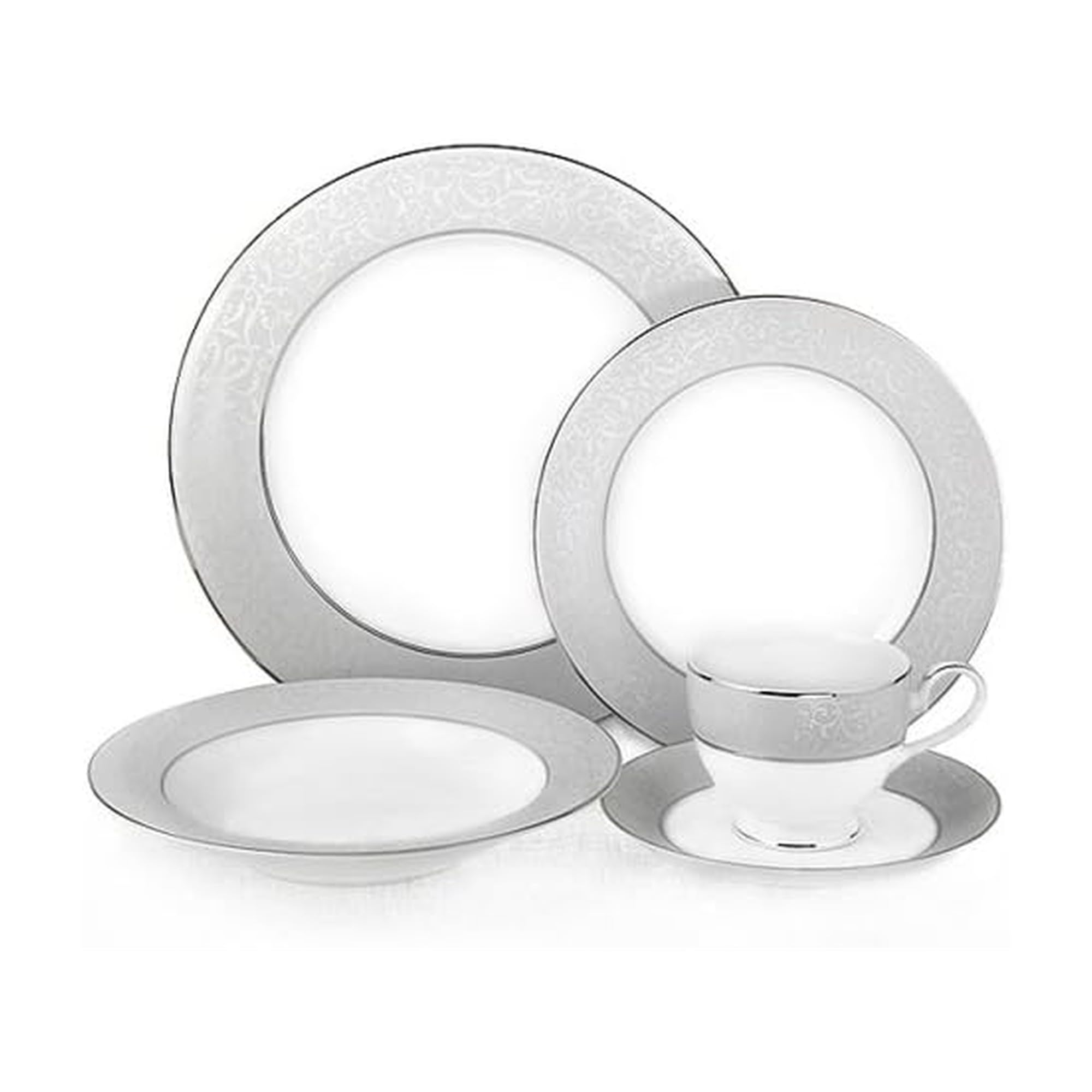 Amazon.com | Mikasa Parchment 5-Piece Place Setting, Service for 1
