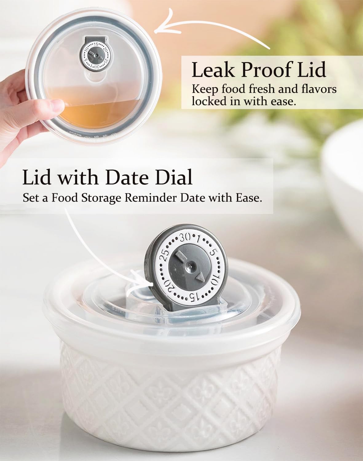 473.6 g Creme Brulee Auflaufförmchen ofenfest kleine Souffle-Schälchen mit Deckel Mini Porzellan Auflaufförmchen Set mit Abdeckungen, kleine Keramik-Backform Set von 4