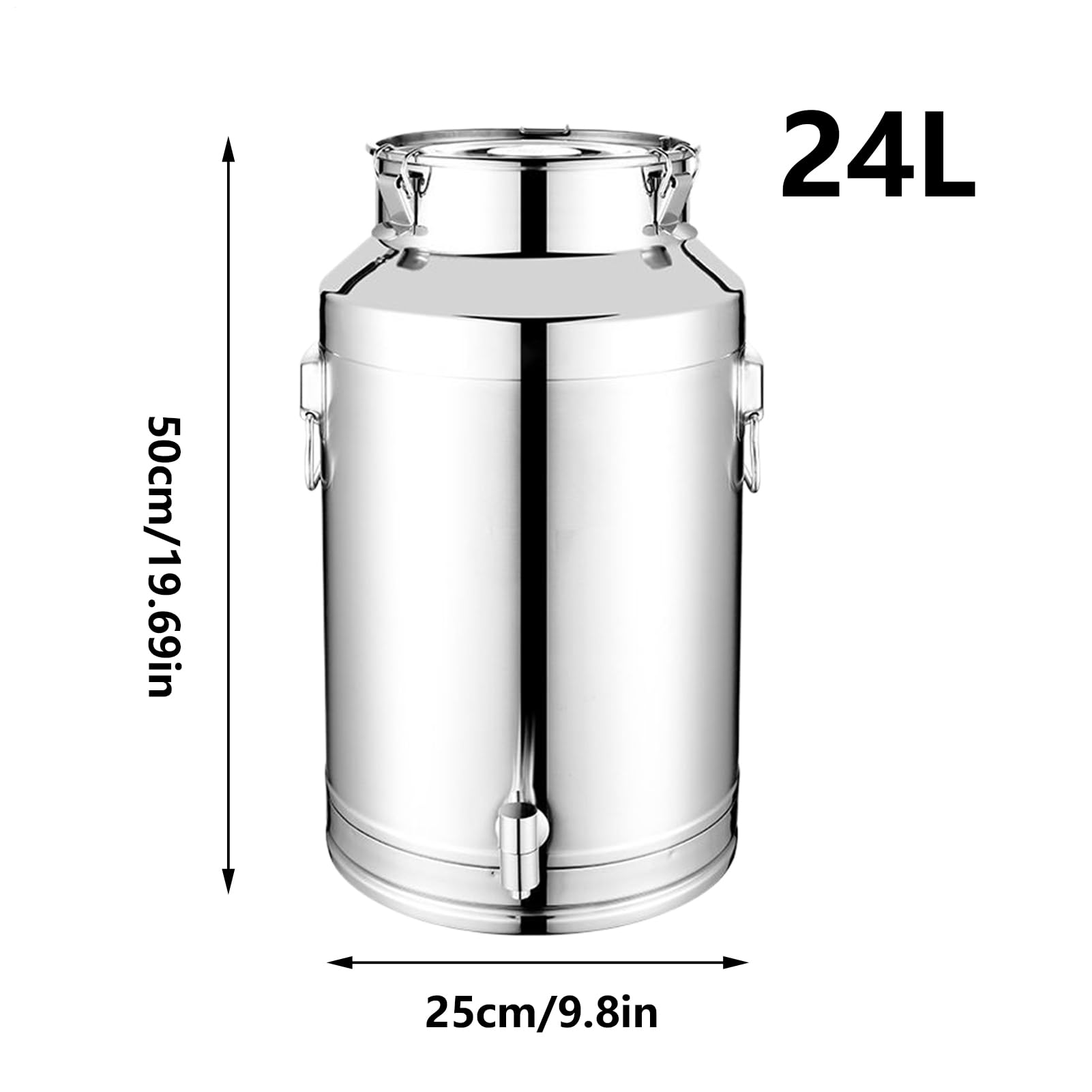 Edelstahl Kaffeedose,Getreide Vorratsglas - Ölbehälter mit Deckel,für Zucker, Müsli, Snacks, Hobbybäcker, Getränkeliebhaber, Hausbesitzer, Mieter, Küchenarbeitsplatte, Speisekammer, Wohnmobil,