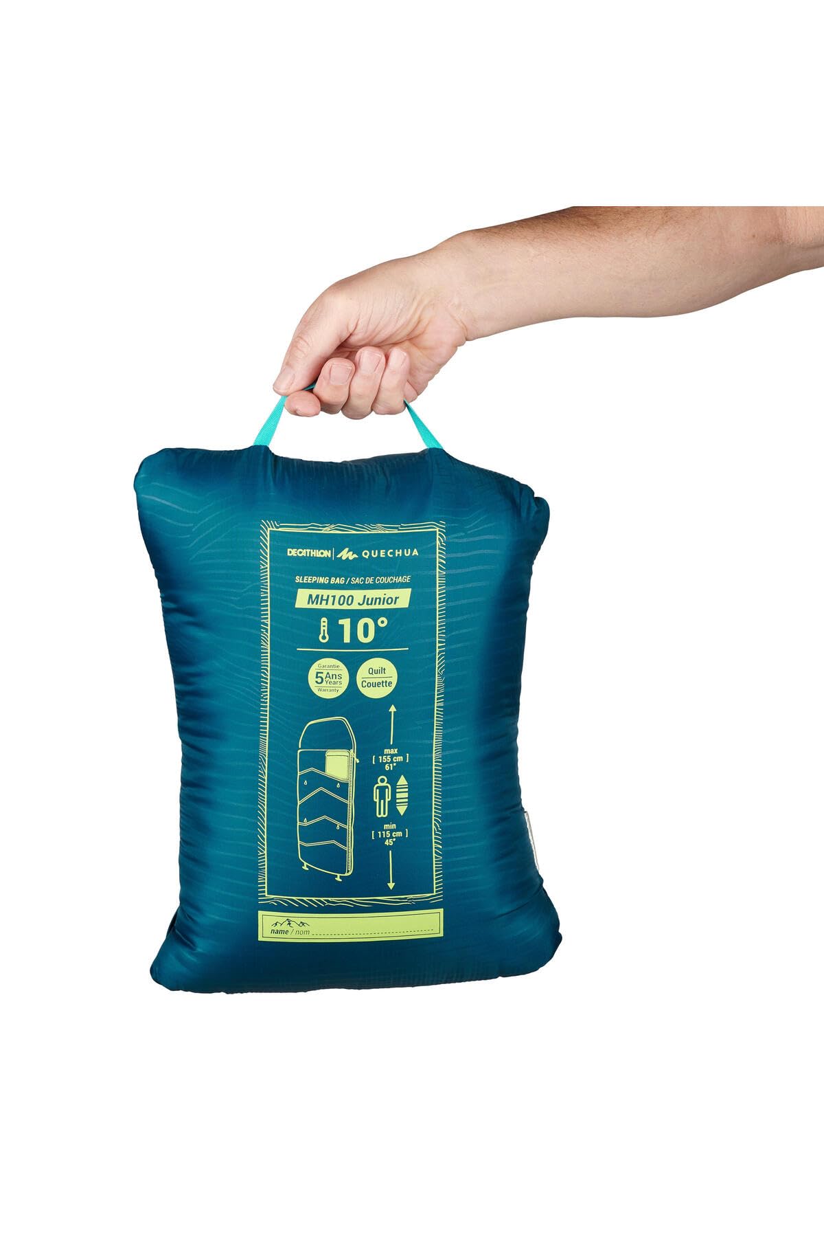 Quechua Sac DE Couchage Enfant MH100 10°C - Bleu
