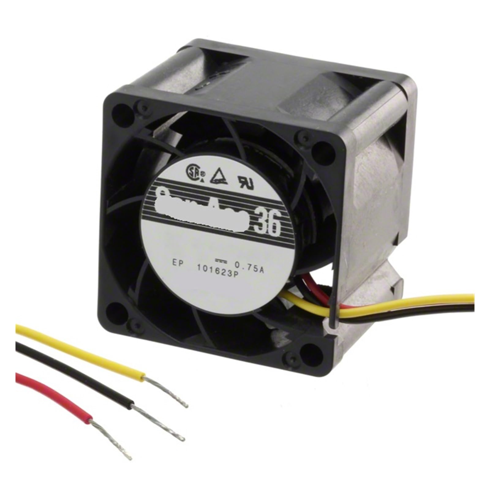 Lzikkgki One Color 9Gv3612j301 12Vdc Fan 36X36x28mm 9W 3Wire 19000Rpm