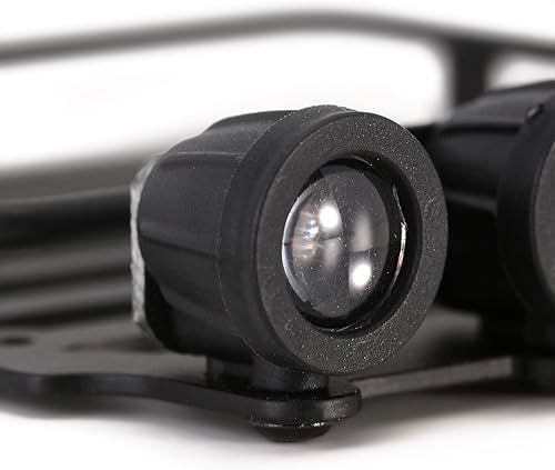 Miniatura 6 de INJORA Portaequipajes para techo de coche RC con focos para 124 RC Crawler Axial SCX24 Gladiator AXI00005 (redondo)