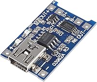 Vista 6 de 20 unids 18650 batería de litio placa de carga TP4056 Mini USB placa de carga 5 V 1 A con protección Dual Funciones TP4056 módulo de carga