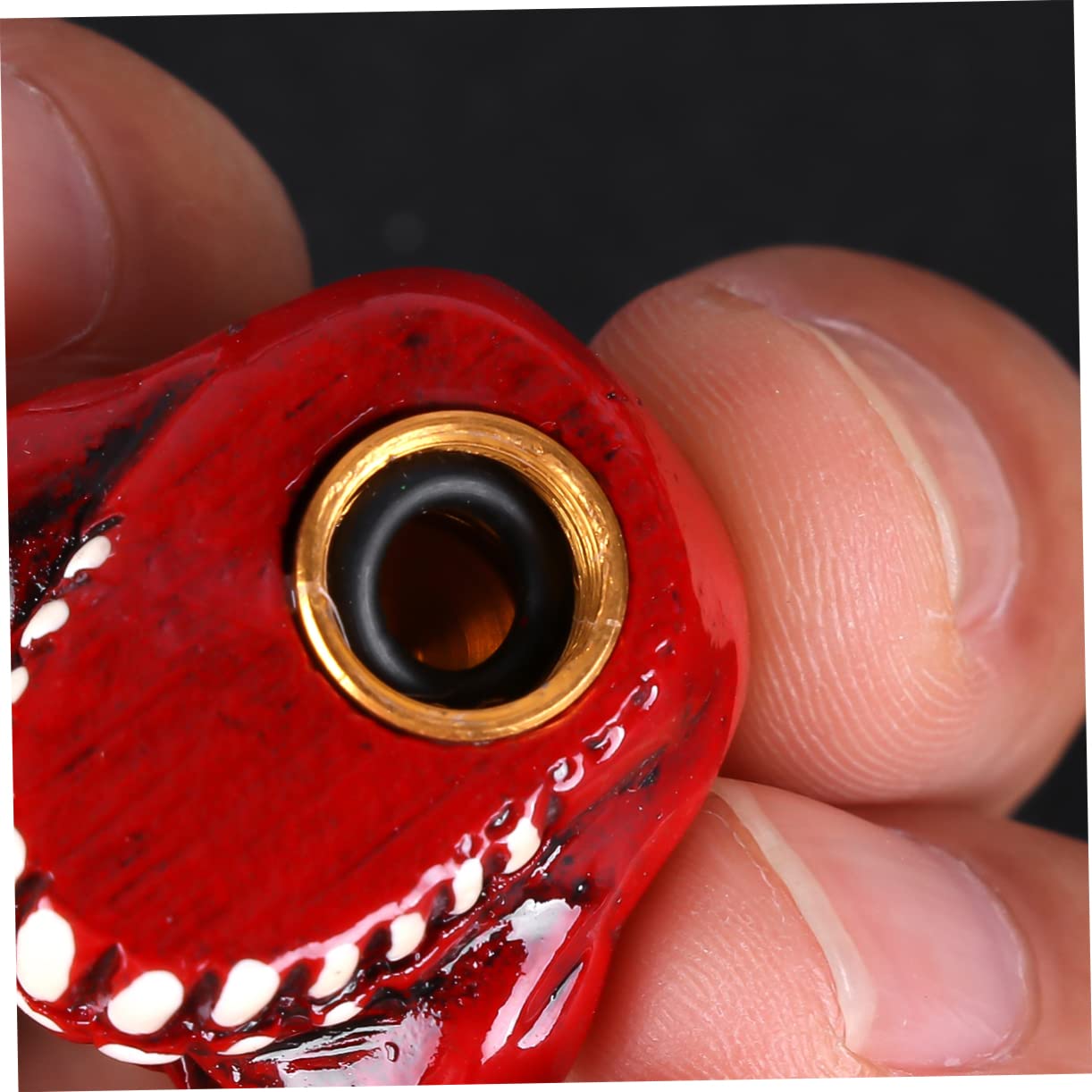 ULTECHNOVO 3juegos Tapa De Válvula De Neumático Forma De para Motocicleta y Bicicleta Accesorios De para Ruedas Rojo