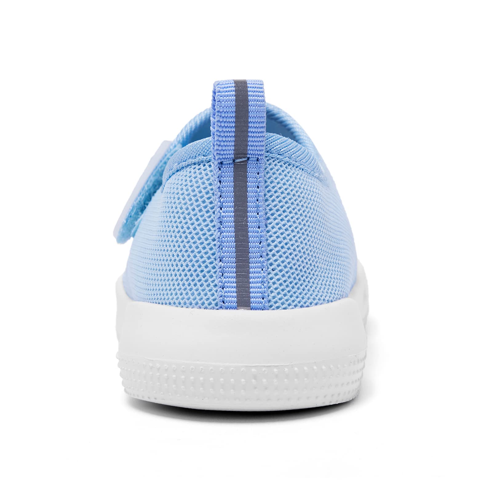 Engtoy Baby Lauflernschuhe, atmungsaktiv, rutschfest, Memory-Sohle, Zehenschutzschuhe für Babys, Mädchen, Blau, 0-9 Monate, Säugling