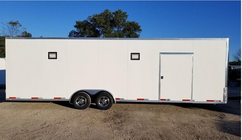 Cargo Race Trailer Toy Hauler Exterior Flush LED Flood Pit Light <2