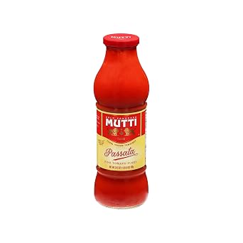 Mutti Tomato Passata Puree 24.5oz | 1 Pack | Italys #1 Brand of Tomatoes