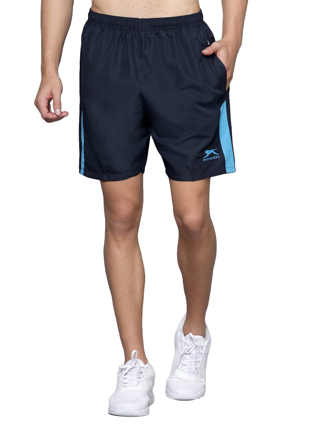 SHIV NARESHMen Shorts, NAVY/CYAN, L
