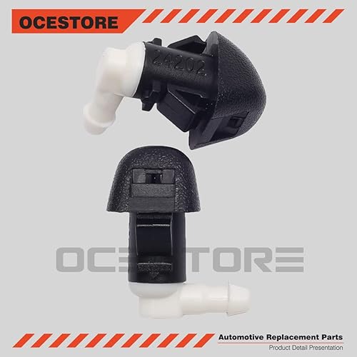 Miniatura 4 de 2 boquillas para parabrisas delantero, parte 76810-TK8-A01 de repuesto para Odyssey - 12V DC 50A SPST