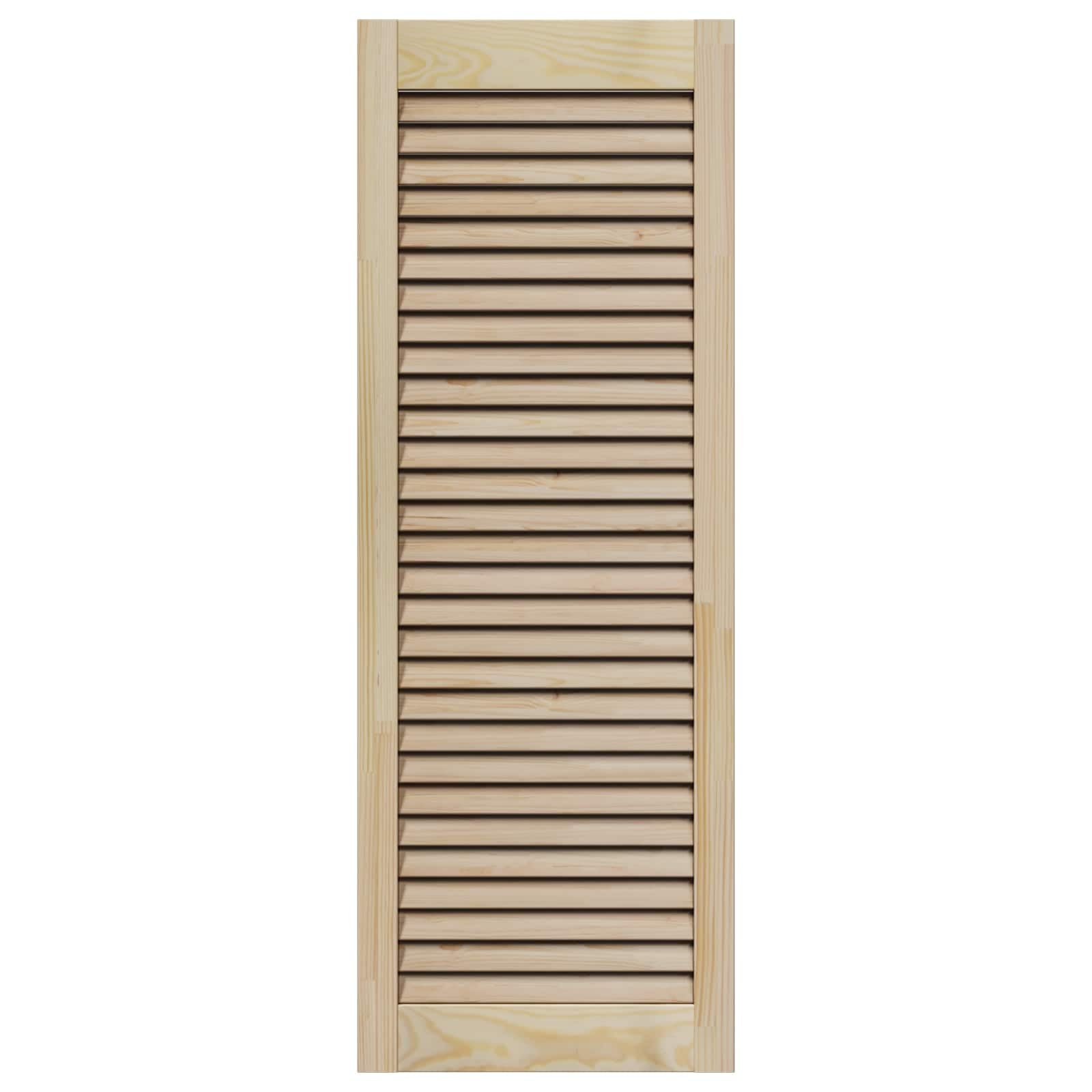 Puerta de Armario con Puerta 4 pcs Natural 110 x 2,1 x 39,5 cm,Ferretería para armarios,Puertas de armarios,9.84kg-3394494