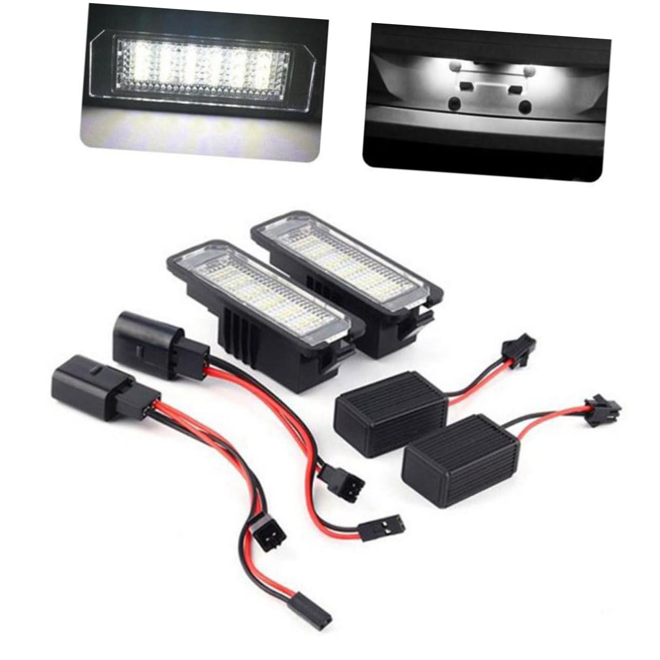 GLEAVI 12piezas Luces Led De Matrícula De Iluminación Exterior Para Golf y Instalación Directa Eficiencia Energética y Alta Luminosidad