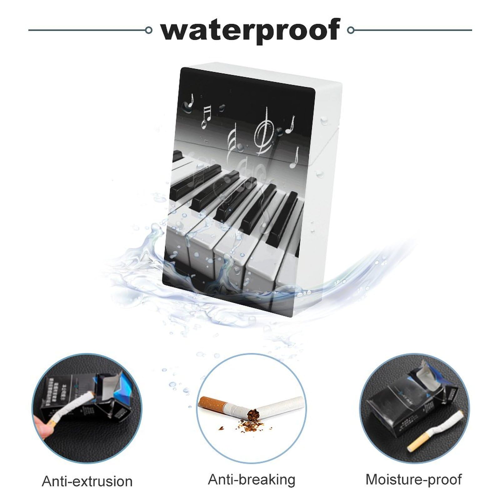Amazon.com: Piano Music Symbol Cigarette Case Cigarette Holder Case  Cigarette Case for Women Men Vintage Cigarette Case Cigarette Box Plastic Cigarette  Case Small Cigarette Case : Health & Household