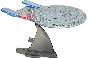 FAMETEK Star Trek Enterprise 1701-D Bluetooth Speaker, Engine Noise Sleep Machine, Night Light, Sound Effects