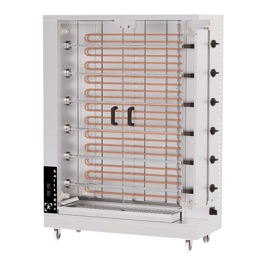 Adexa CRE6 Professional Chicken Rotisserie Oven, Electric, 6 Spit, 24-30 Chickens