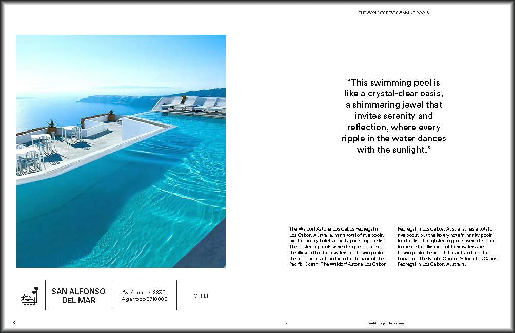 Swimming Pools /anglais: The World's Best
