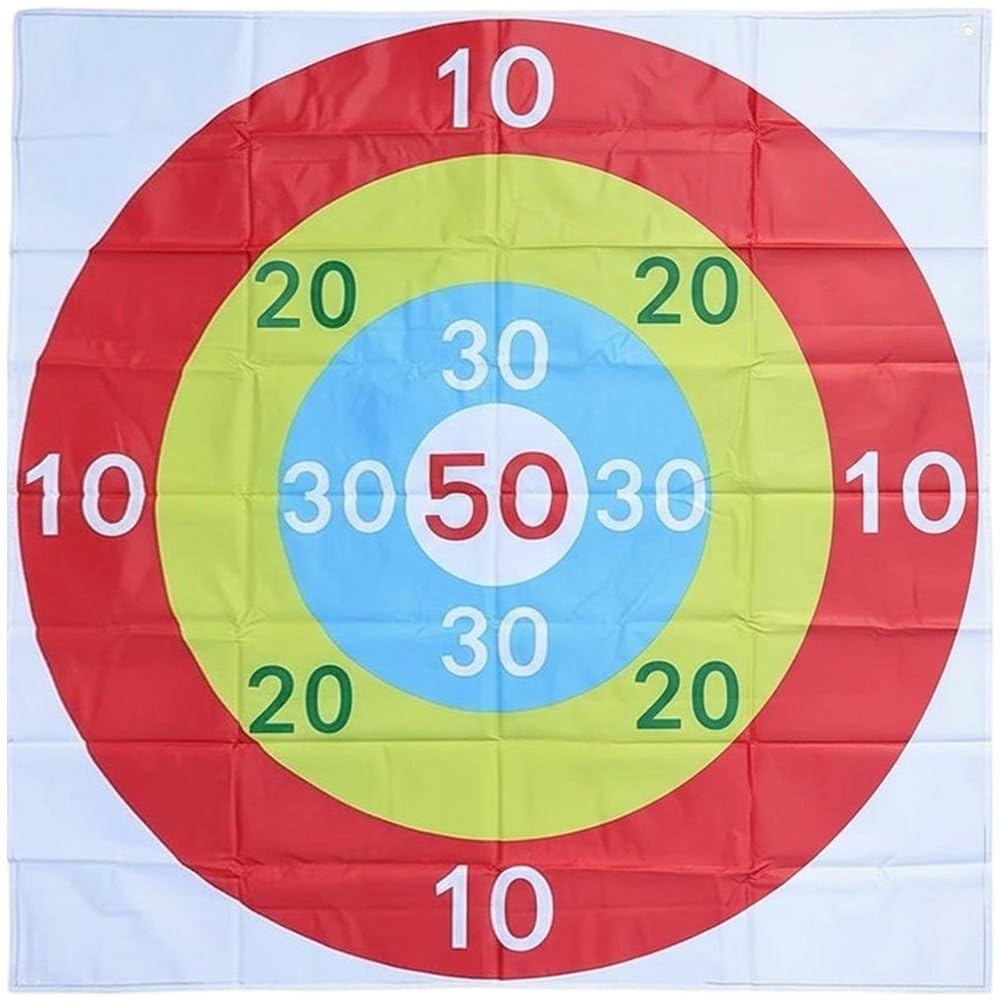 Hrippy Sandbag Throwing Target Mat, Cloth Board Prop for Fun Outdoor Sports and Backyard Interactive Entertainment Games