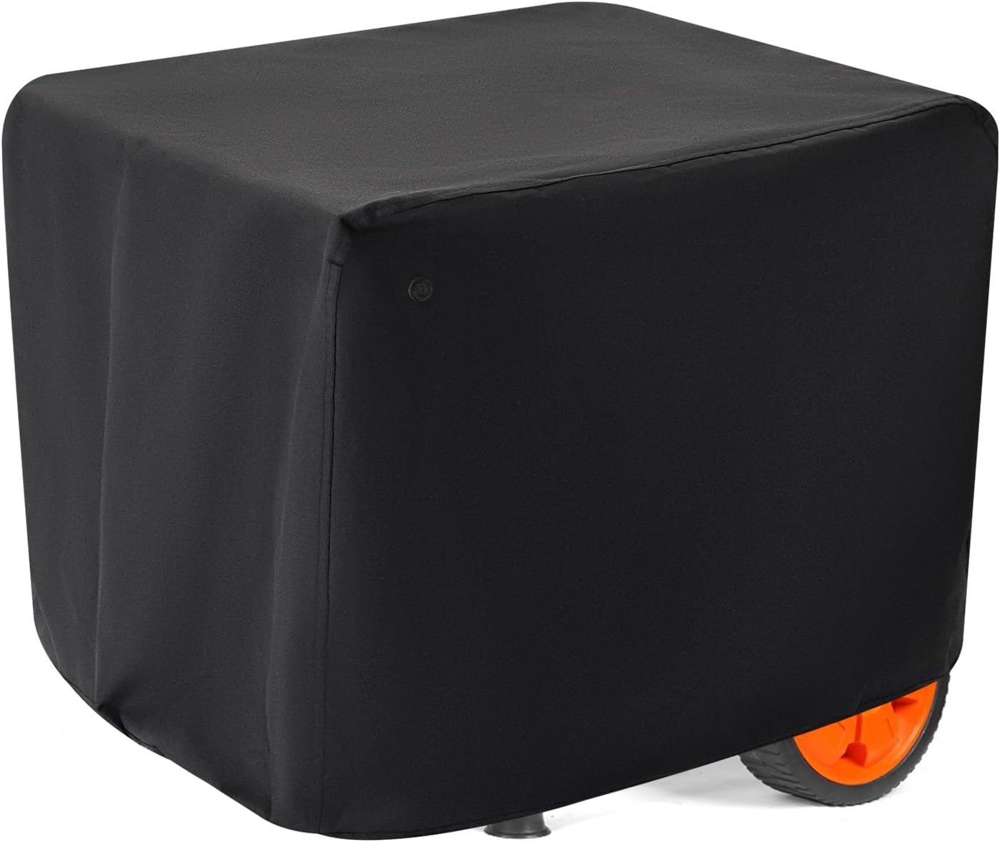 Waterproof Generator Covers for Outside, Heavy Duty Thicken 900D Polyester Fabric Portable Generator Covers Universal Fits for Most Generators 5000-10000 Watt, Black (32"L x 24"W x 24"H)