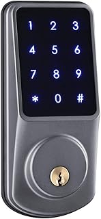 Intelligent Fingerprint Padlock Small Keyless Lock Biometric Fingerprint Padlock with Lock Keyless Smart Lock Suitable for Home Office.