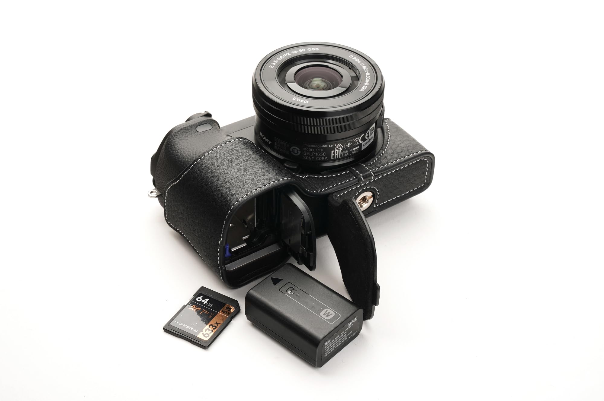 Amazon | TP Original Sony A6400 専用 本革 ボディケース＋カバー