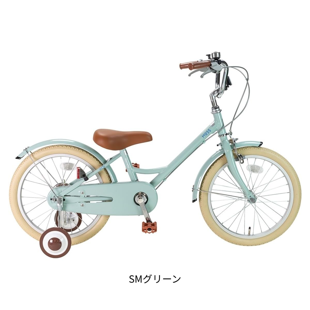 なかこさん専用子供自転車 18インチ Norway MOSS 幼児 カゴ Amazon | 女の子用 男の子用 幼児自転車 子供 ノルウェイ モス