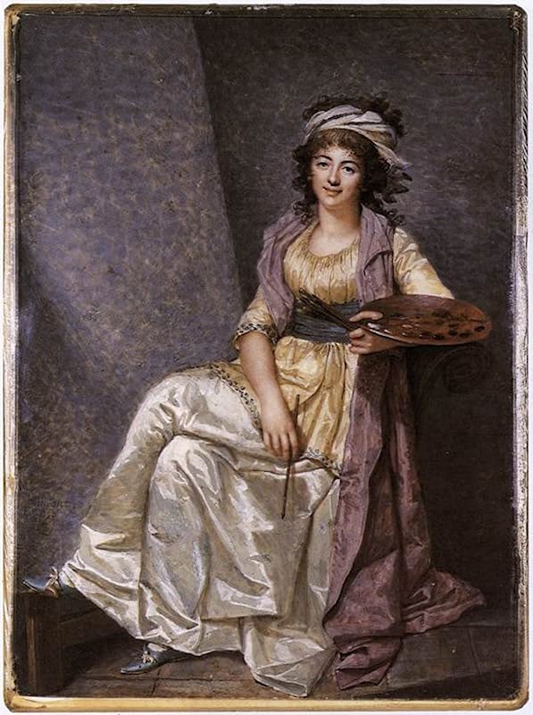 Cuadro en lienzo de Margarita Gérard para decorar tu oficina con elegancia clásica de 60x90cm