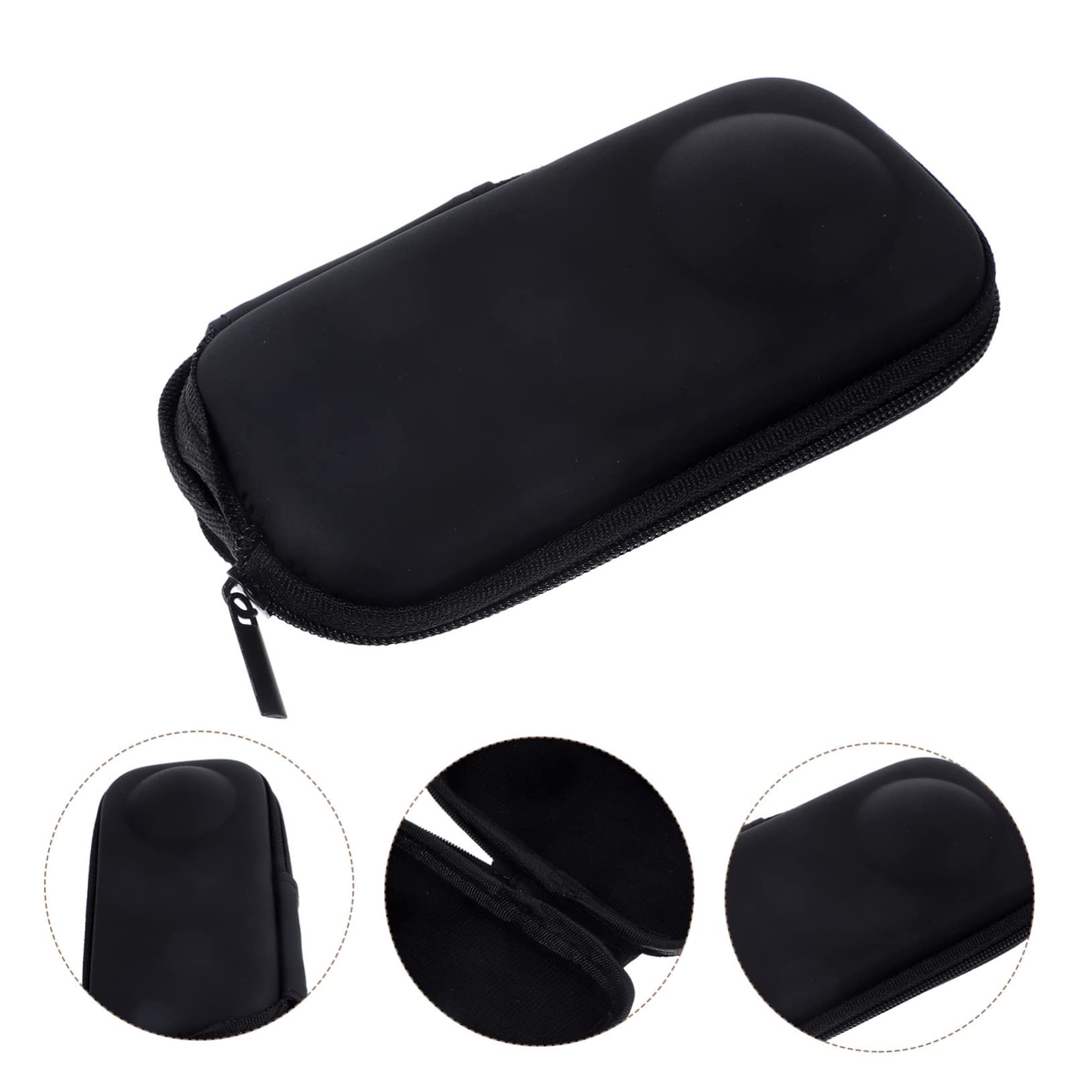 SOLUSTRE 5pezzi Custodia Per Action Camera Protettiva Compatibile One e Attività All Design Pu Resistente