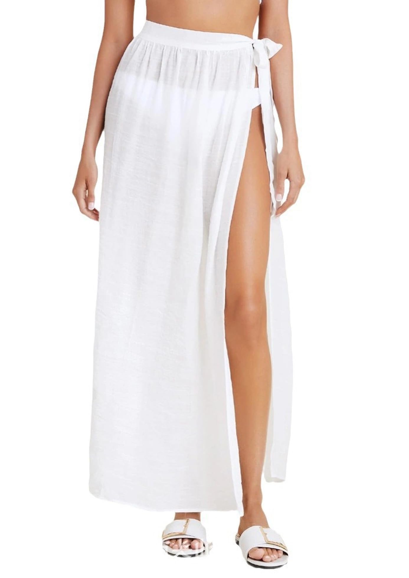 Paréo Femme Sarong Beach Wrap de Plage Cache-Maillots et Sarongs Beachwear Jupes Cache-Maillot de Bain Cover Up