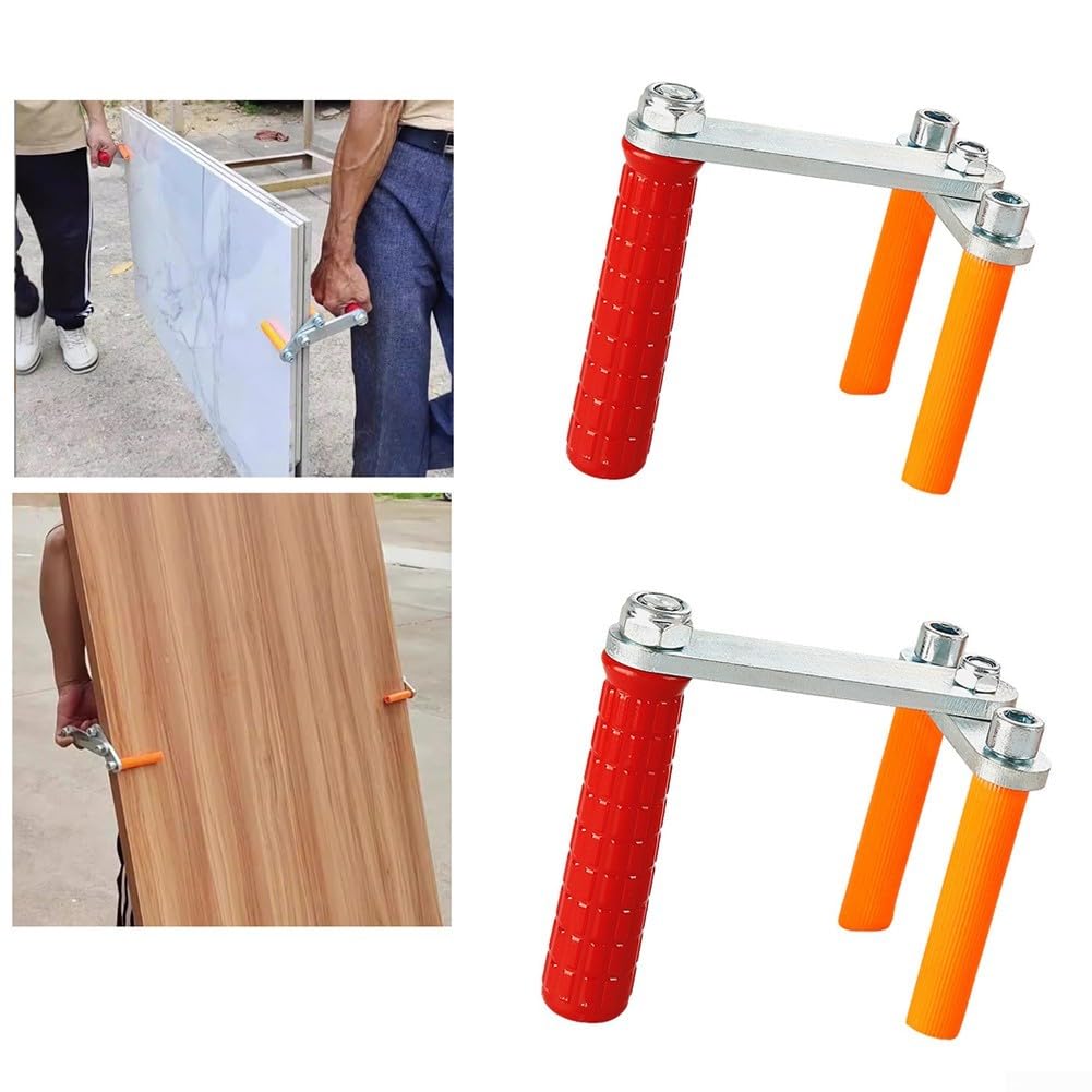 Oniissy Pince de levage multifonctionnelle, outils de cloison sèche, support de plaque de plâtre, poignée de levage de charge, outils de levage de panneau intégré, poignée confortable