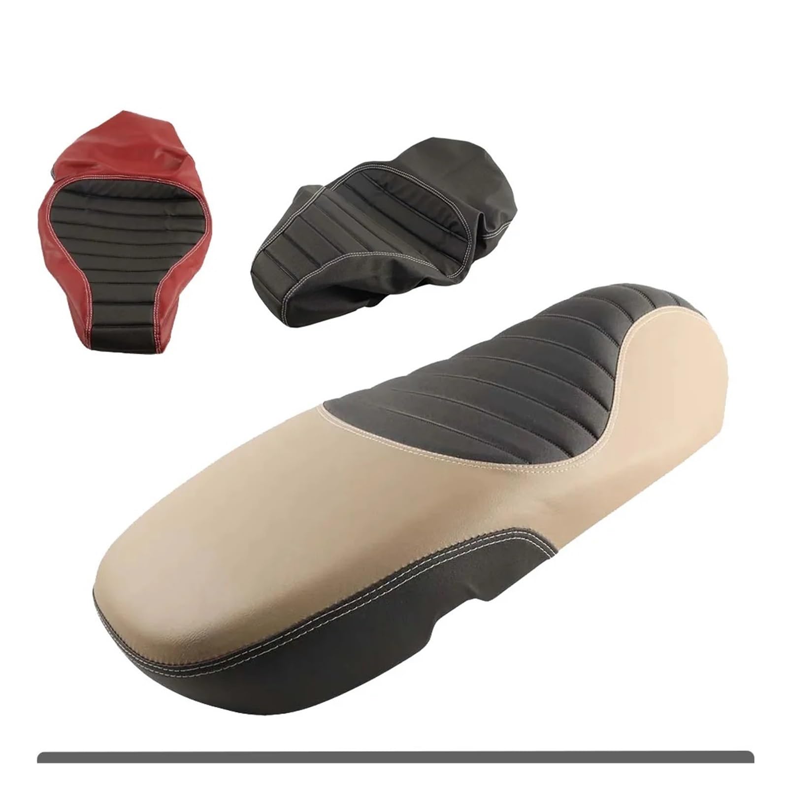 Coprisella per Moto Per Vespa Primavera Sprint 125 250 150 50 Cuscino Per Sella In Pelle Con Isolamento In Spugna Spessa Coprisedile Protettivo