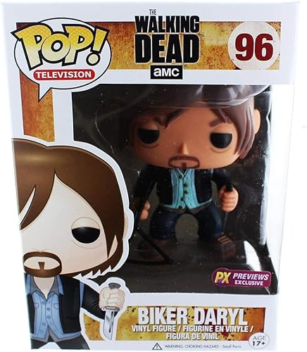Funko Pop! The Walking Dead: Biker Daryl Figura de vinilo