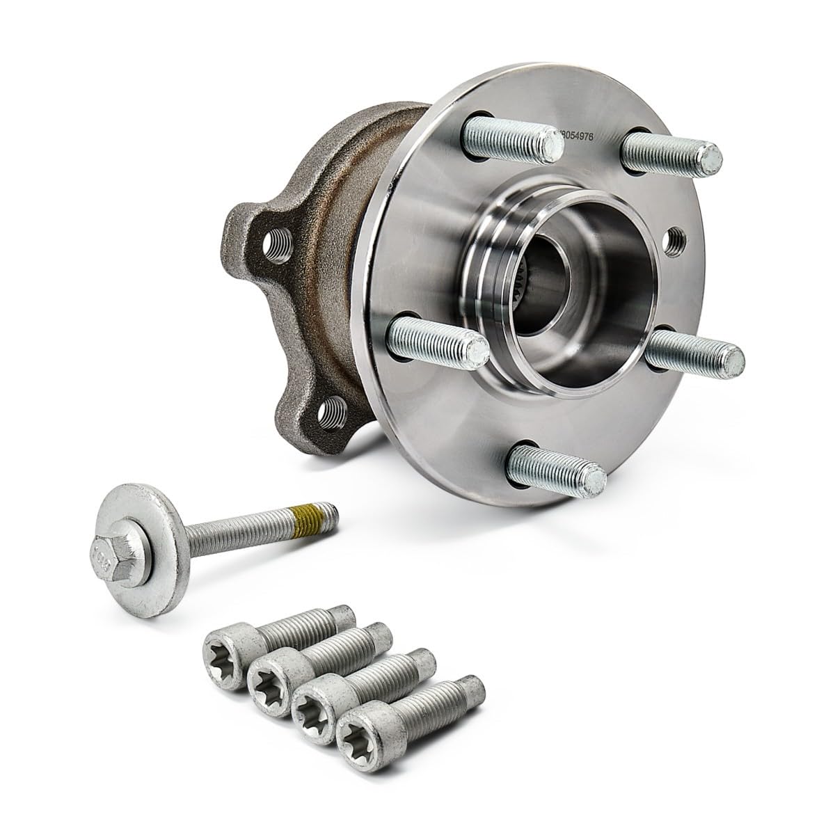 RIDEX 654W0523 Juego de cojinete de rueda Trasero Rodamiento integrado en buje de rueda Compatible con FORD KUGA I