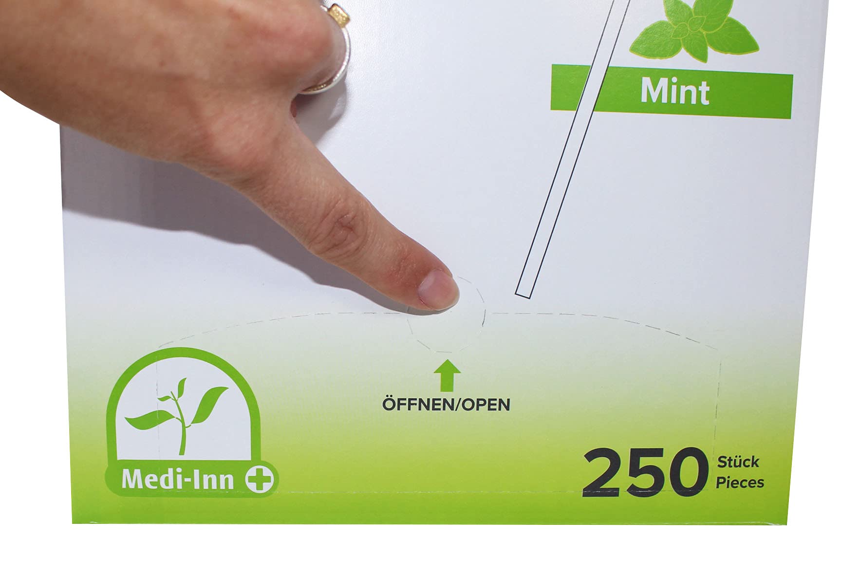 Bastoncini Igiene Orale senza Zucchero con Gusto Medi-Inn Orale Igiene Orale - gusto menta, 1000 Stück