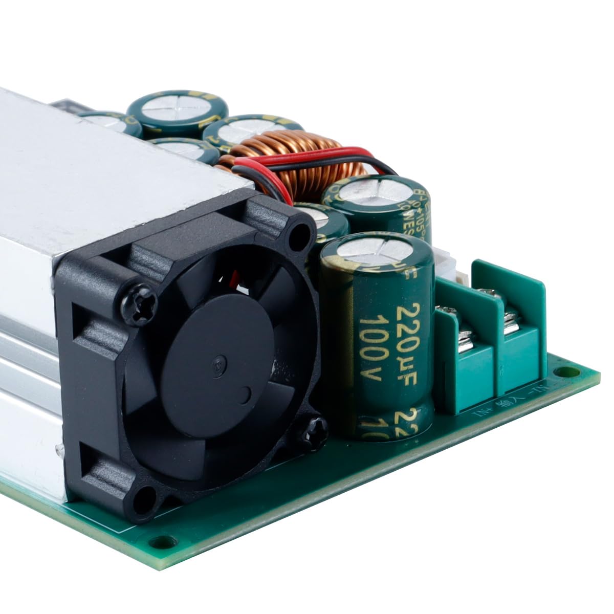Convertisseur abaisseur de tension, module abaisseur de tension 12 V-80 V vers 2,5 V-50 V, DC 12 V-80 V vers DC 2,5 V-50 V, avec double affichage de la tension et du courant