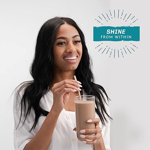 Miniatura 28 de Proteína de colágeno vegano en polvo para mujeres, polvo de colágeno a base de plantas de sílice, sabor churro con vitaminas veganas