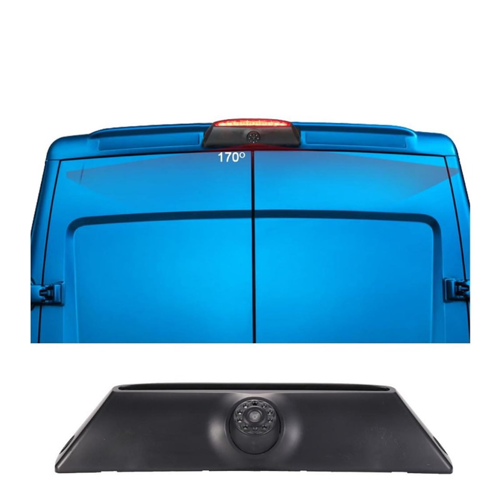 Terza Luce Freno Posteriore Per IVECO Per Daily 4 Per Gen 2011 2012 2013 2014 Telecamera Retromarcia Impermeabile Con Luce Freno Telecamera Posteriore HD