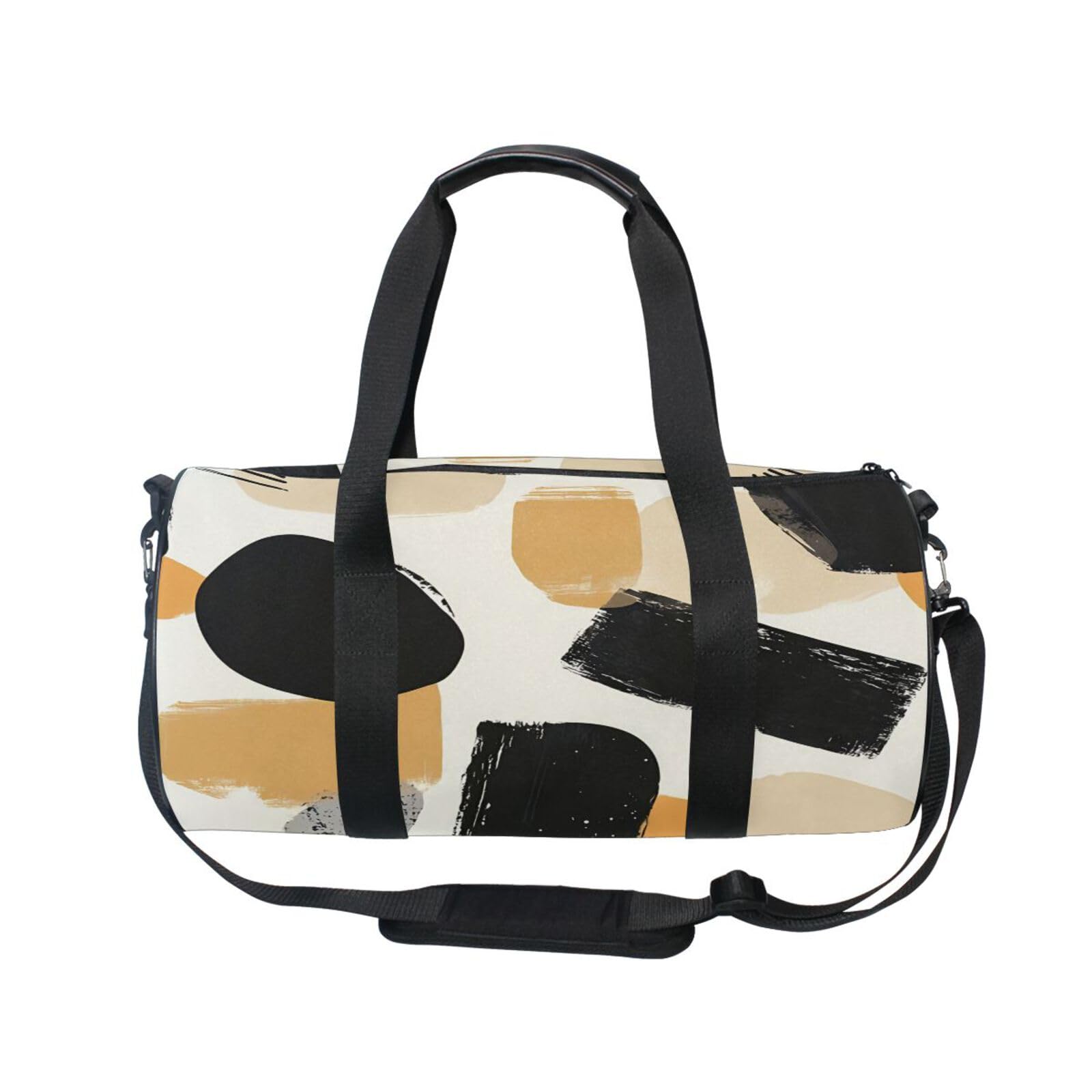 BOESI Colorful Graffiti Pattern Travel Gym Bag, Lightweight Sports Bag, Hand-carrying and Shoulder-carrying, Suitable for Men and Women