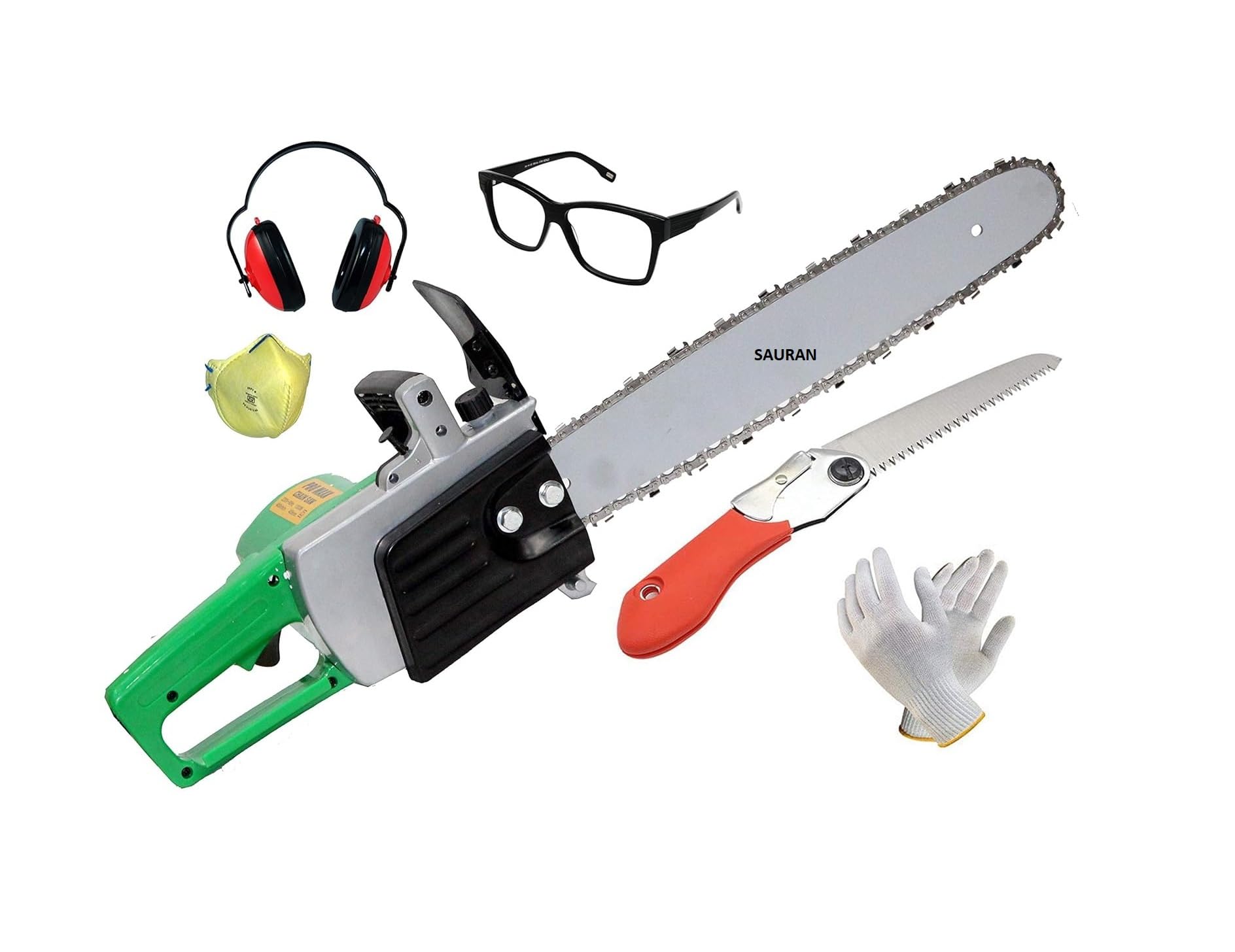 Sauran Electric Chainsaw 16 inch With Guide Bar-image-17