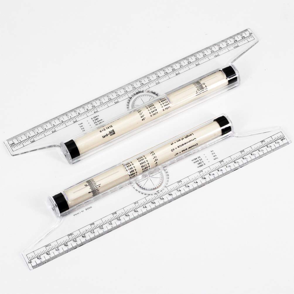 Balance A Ruler Nuobestyrolling Ruler Measuring Rolling Ruler Multi Purpose Drawing ...
