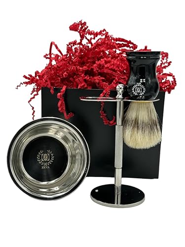 Miniatura 5 de BARBERO RASURAR NAVAJA CUCHILLA MAQUINILLA DE AFEITAR 100 DERBY  Classic Shavette 100 Cuchillas de Repuesto Brocha de Afeitar Soporte de Afeitado y